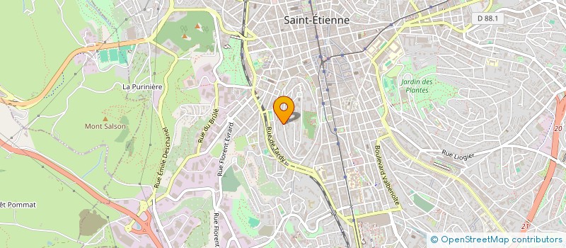 localisation de l'entreprise INDIVISION MIGEOTTE - ROUSSIERE  SAINT-ETIENNE