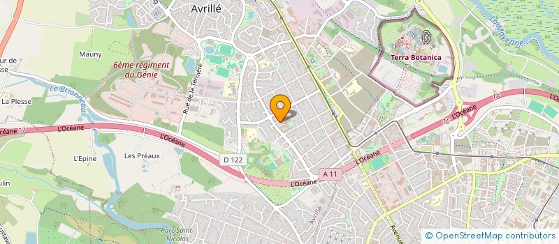 localisation de l'entreprise INDIVISION MIGEVANT FONDBERTASSE à AVRILLE