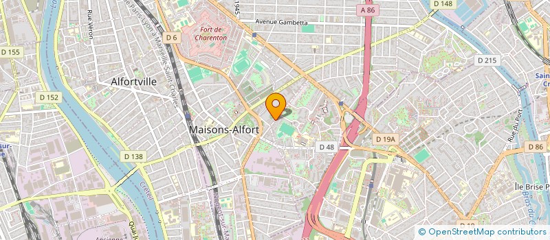 localisation de l'entreprise INDIVISION MIGLIORATI PENNARUN à MAISONS-ALFORT