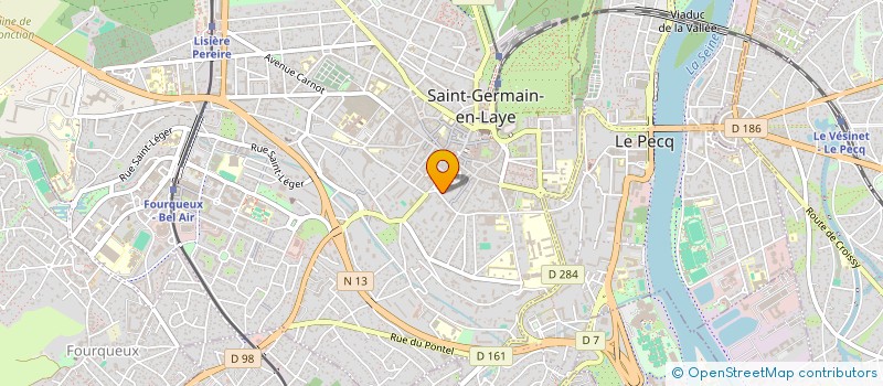 localisation de l'entreprise INDIVISION MIGNOT BOURDAIRE  SAINT-GERMAIN-EN-LAYE