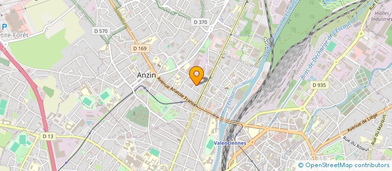 localisation de l'entreprise INDIVISION MIHOUBI NORDINE ET ZAHIDA  ANZIN