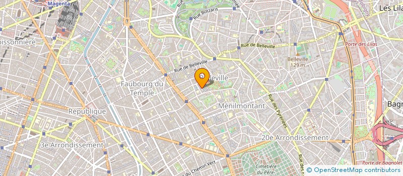 localisation de l'entreprise INDIVISION MILESI  PARIS