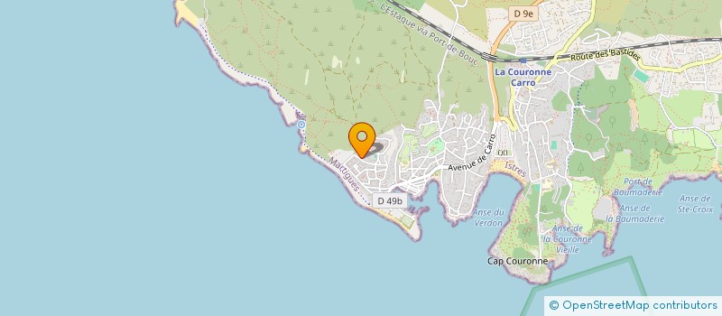 localisation de l'entreprise INDIVISION MILLETT ALAN ET MAEVE  MARTIGUES