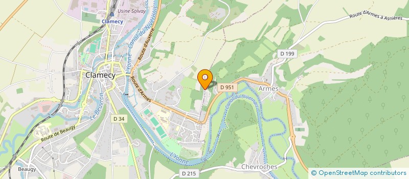 localisation de l'entreprise INDIVISION MILLIARD à VILLIERS-SUR-YONNE