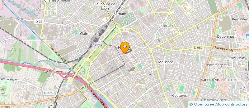 localisation de l'entreprise INDIVISION MILLIAT  REIMS