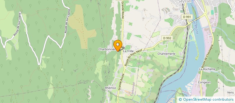 localisation de l'entreprise INDIVISION MILLIERET  CORBONOD