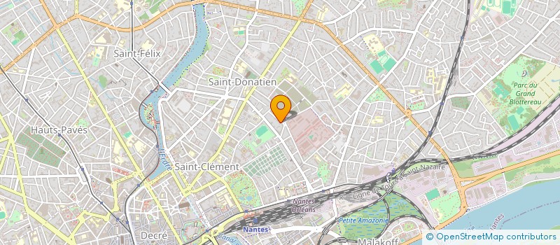 localisation de l'entreprise INDIVISION MILLON PARMENTELOT VALERIE ET PARMENTELOT SERGE  NANTES