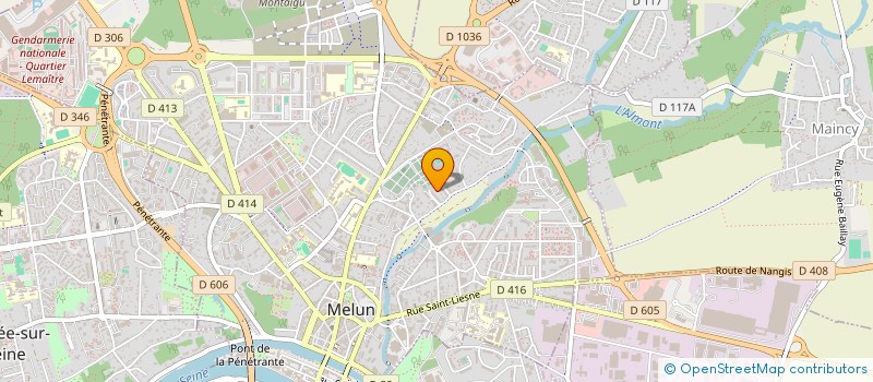 localisation de l'entreprise INDIVISION MINDOR KANGA à MELUN