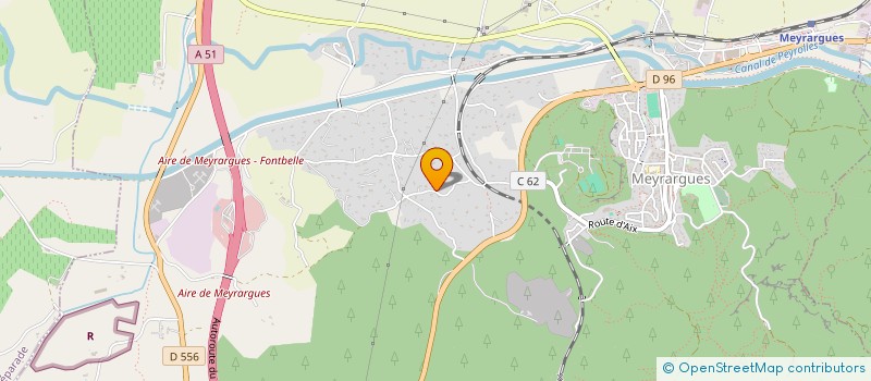 localisation de l'entreprise INDIVISION MIOCHE  MEYRARGUES