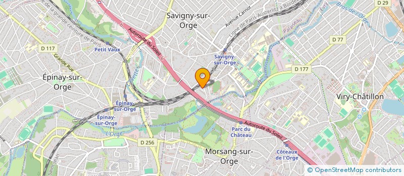 localisation de l'entreprise INDIVISION MIRET  SAVIGNY-SUR-ORGE