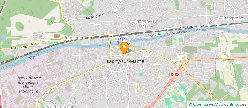 localisation de l'entreprise INDIVISION MISMAQUE ET HERVE  LAGNY-SUR-MARNE