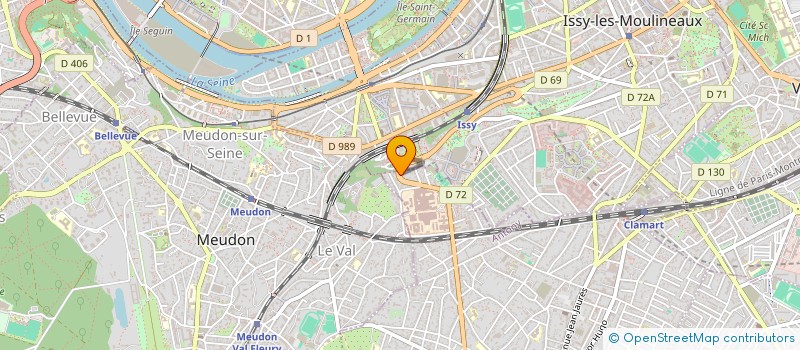 localisation de l'entreprise INDIVISION MISSAKIAN FRERES  CLAMART