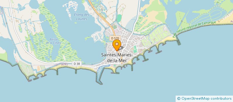 localisation de l'entreprise INDIVISION MISSET BARDON  SAINTES-MARIES-DE-LA-MER