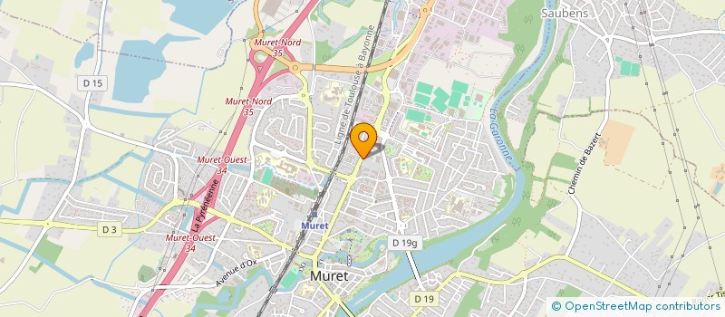 localisation de l'entreprise INDIVISION MITGERE/LIGNON  MURET