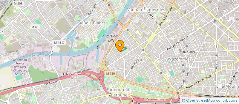 localisation de l'entreprise INDIVISION MME ET M MASSIN à LILLE