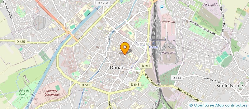 localisation de l'entreprise INDIVISION MOCQ à DOUAI