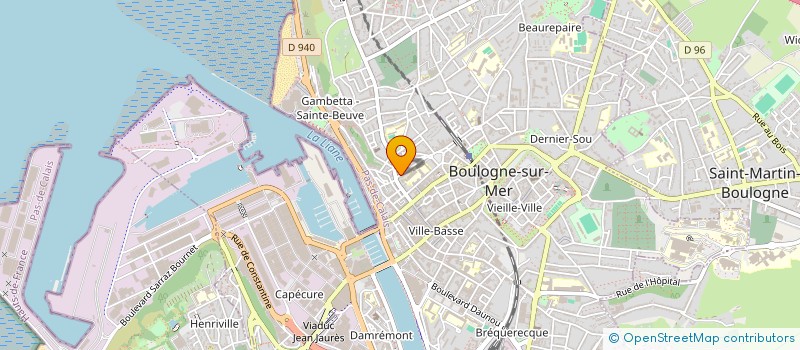 localisation de l'entreprise INDIVISION MODI à BOULOGNE-SUR-MER