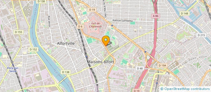 localisation de l'entreprise INDIVISION MOELLINGER ET PEILLEX-DELPHES  MAISONS ALFORT