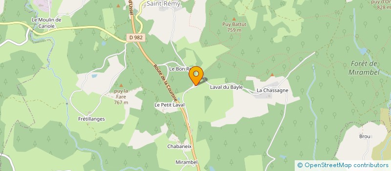 localisation de l'entreprise INDIVISION MOEUF  SAINT-REMY