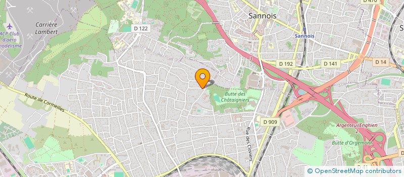 localisation de l'entreprise INDIVISION MOHANE / JOHN STANISLAUS  ARGENTEUIL