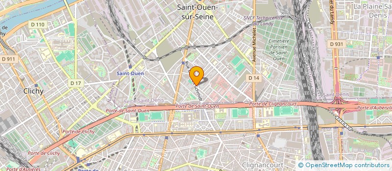 localisation de l'entreprise INDIVISION MOINAT à SAINT-OUEN-SUR-SEINE