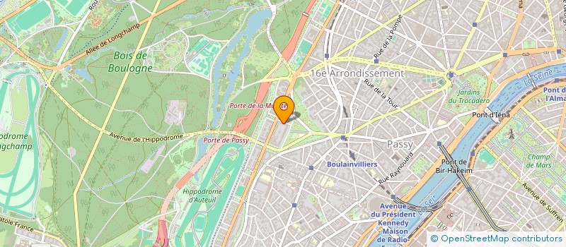 localisation de l'entreprise INDIVISION MOINEAUX DUPUY BLANCHET DE PUTHOD  PARIS