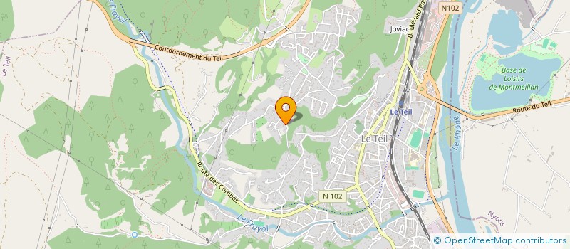 localisation de l'entreprise INDIVISION MOINET RABOUILLE  LE TEIL