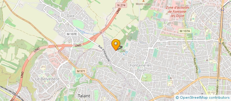 localisation de l'entreprise INDIVISION MOLLAR PIERRE GEORGES à FONTAINE-LES-DIJON