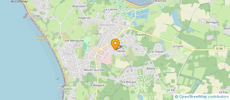 localisation de l'entreprise INDIVISION MOMIN-THOUAULT  PENESTIN