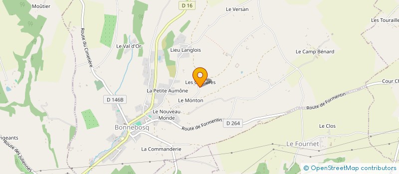 localisation de l'entreprise INDIVISION MONEGER-LECOT  BONNEBOSQ