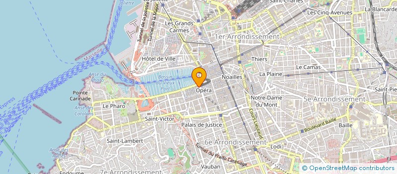 localisation de l'entreprise INDIVISION MONIN METHE DE FONREMIS / HOUDEBINE à MARSEILLE