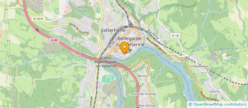 localisation de l'entreprise INDIVISION MONOD MESSIER à VALSERHONE