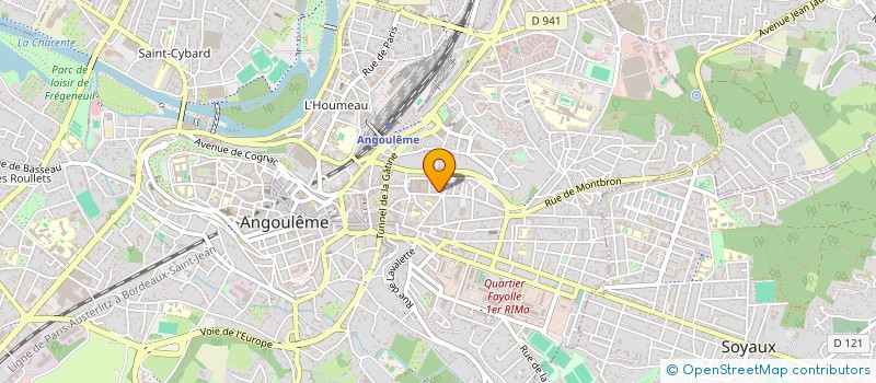 localisation de l'entreprise INDIVISION MONSIEUR ET MADAME TRITTER  ANGOULEME