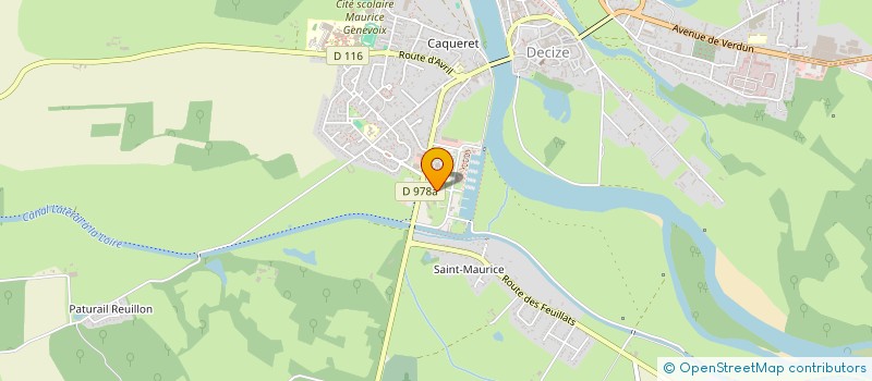 localisation de l'entreprise INDIVISION MONSIEUR RACH MONSIEUR SCHNEIDER  DECIZE