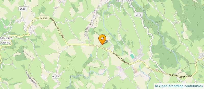 localisation de l'entreprise INDIVISION MONTAL  LABATHUDE