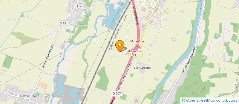 localisation de l'entreprise INDIVISION MONTALEGRE  MURET