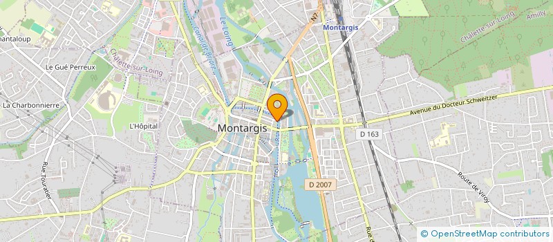 localisation de l'entreprise INDIVISION MONTARGIS  MONTARGIS