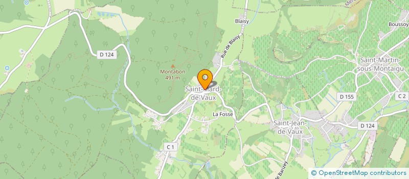 localisation de l'entreprise INDIVISION MONTAVON-GOURAT  SAINT-MARD-DE-VAUX