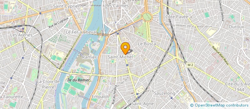 localisation de l'entreprise INDIVISION MONTBROUSSOUS à TOULOUSE