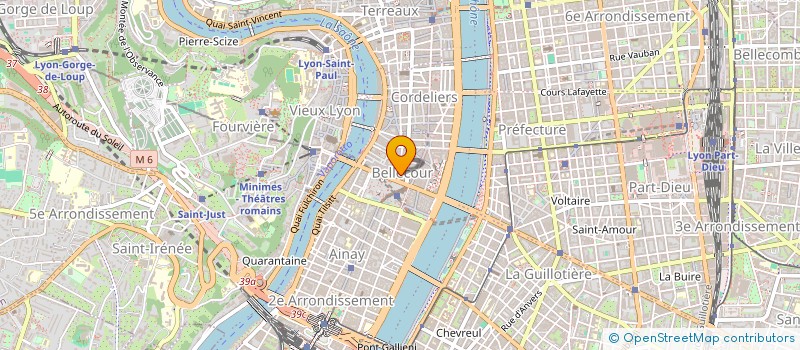 localisation de l'entreprise INDIVISION MONTLAHUC  LYON