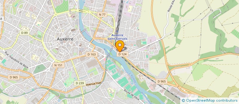 localisation de l'entreprise INDIVISION MONTMAYEUR GEORGETTE à AUXERRE