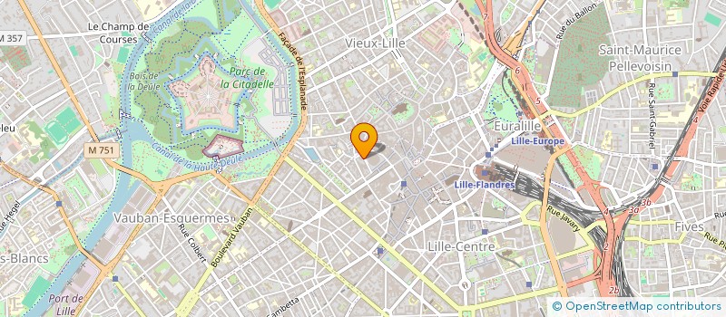 localisation de l'entreprise INDIVISION MONTOIS - BIDAULT à LILLE