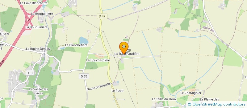 localisation de l'entreprise INDIVISION MONTRAU LEROUX à VOUVRAY