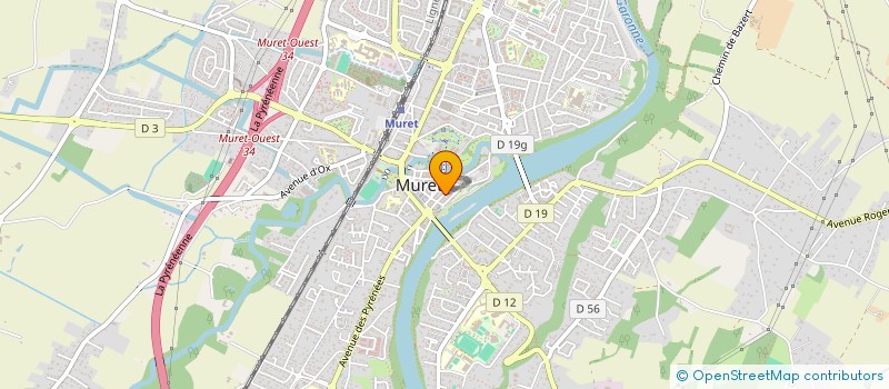 localisation de l'entreprise INDIVISION MONTRONE  MURET