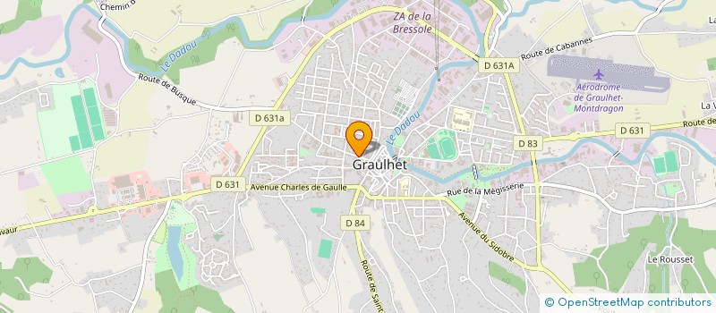 localisation de l'entreprise INDIVISION MONVIEL  GRAULHET