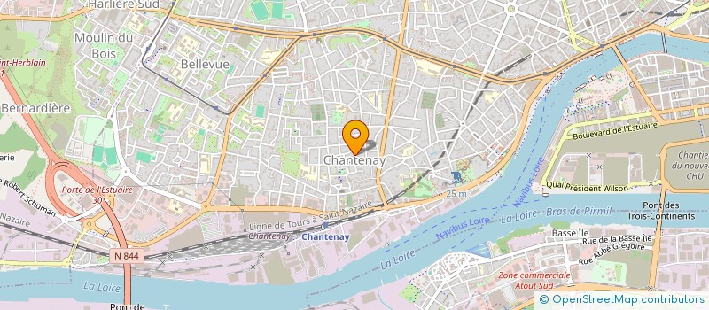 localisation de l'entreprise INDIVISION MONVOISIN à NANTES