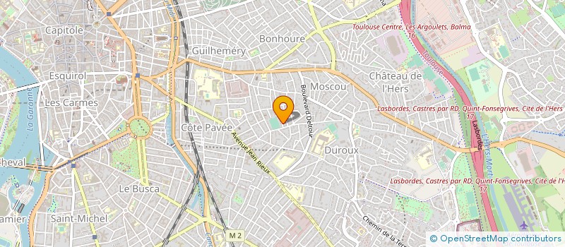 localisation de l'entreprise INDIVISION MONZAC à TOULOUSE