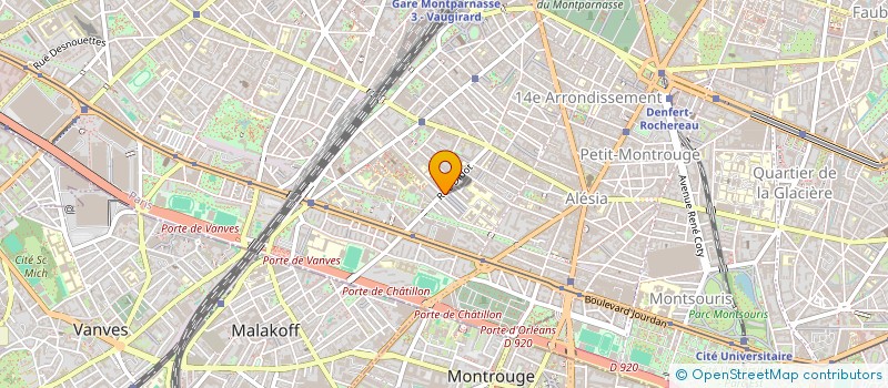 localisation de l'entreprise INDIVISION MOQUIN - LE GOFF  PARIS