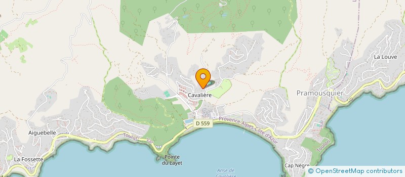 localisation de l'entreprise INDIVISION MORAIN à LE LAVANDOU