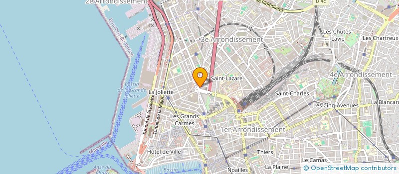 localisation de l'entreprise INDIVISION MOREAU BAUTHAMY à MARSEILLE